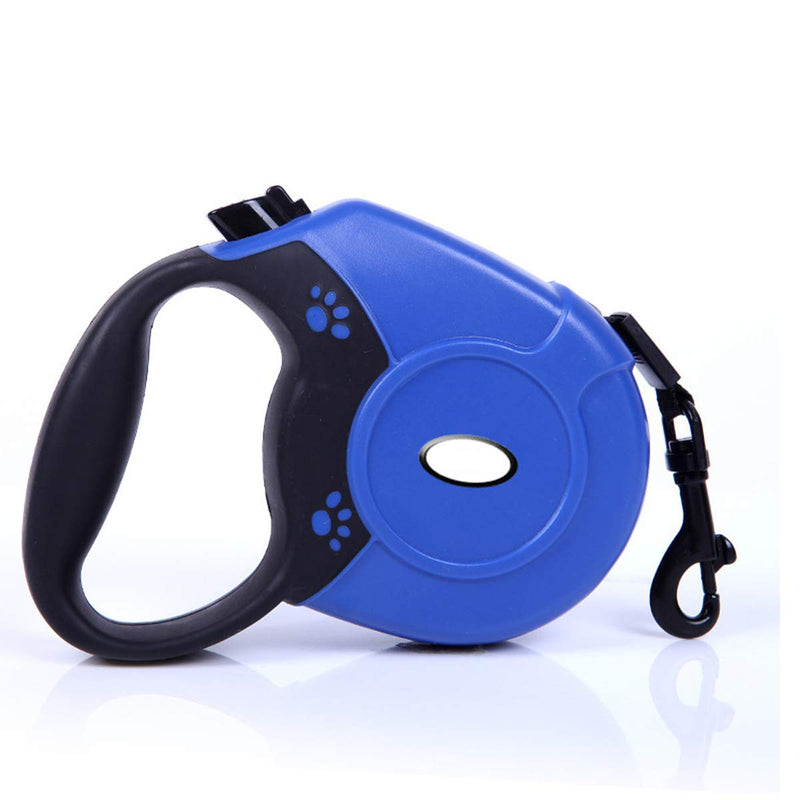 PETCUTE Retractable dog leash roll leash dog leash automatic leash for small, medium and large dogs dog leash adjustable 8M round rope blue - PawsPlanet Australia