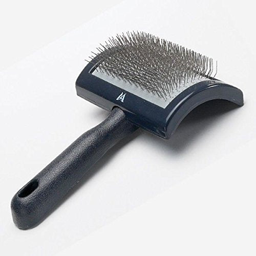 Millers Forge Slicker Brushes for Dog Grooming Professionals Curved Plastic Tool - Choose Size Large - PawsPlanet Australia
