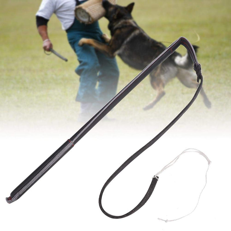 Pssopp Cowhide Dog Agitation Whip Dog Teaser Wand Dog Training Whip Dog Teaser Wand Outdoor Playing for Pulling, Chasing, Chewing, Teasing, Training - PawsPlanet Australia