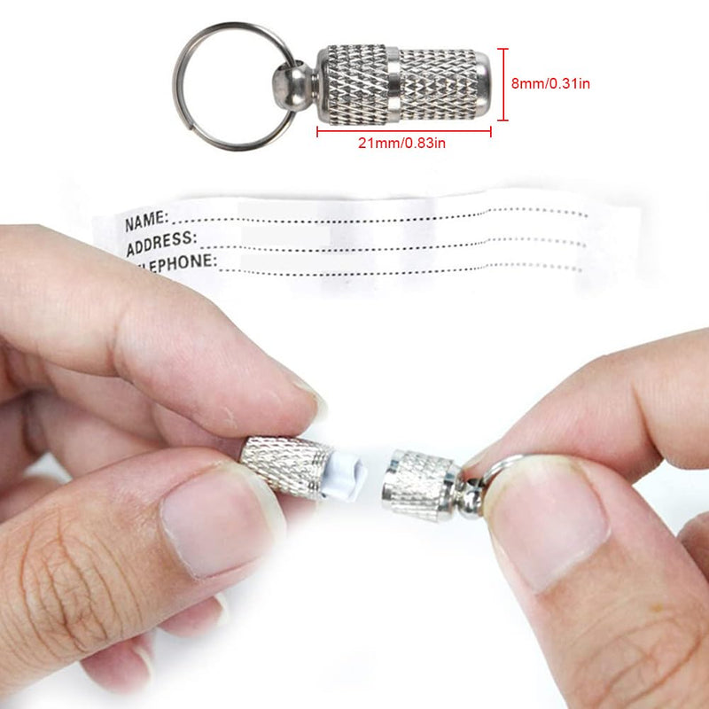 Reflective cat collar, adjustable address capsule, pack of 3 cat collars, reflective cat collar with safety clasp and bell, address tag for dogs, cats, cat collar - PawsPlanet Australia