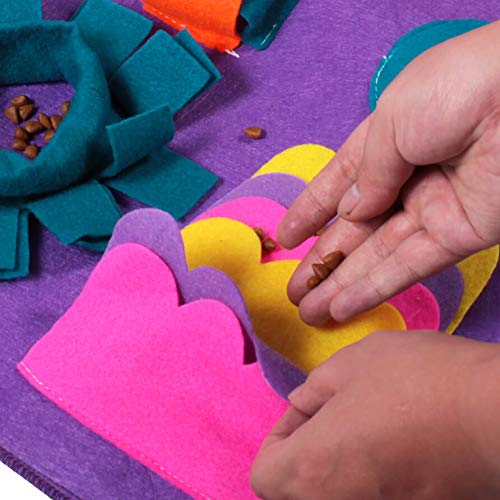 PJDH Dog Sniffing Carpet, Large Pet Mats for Dogs, Soft Pet Nose Work Odor Snuffle Mat - PawsPlanet Australia