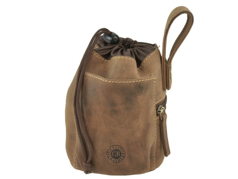 Greenburry Vintage 1604-25 Leather Feeding Bag - PawsPlanet Australia