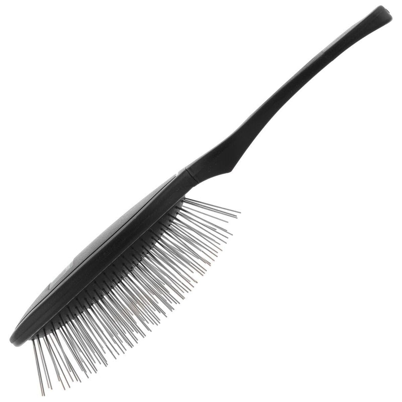 Groom Professional Luxury Pet Grooming Flexible Pin Brush, Excellence in Animal Grooming, Designed for Professional Use, Unique Rubber Cushion to Hold The Pins Firmly and Yet Be Flexible, 3cm 3 cm - PawsPlanet Australia