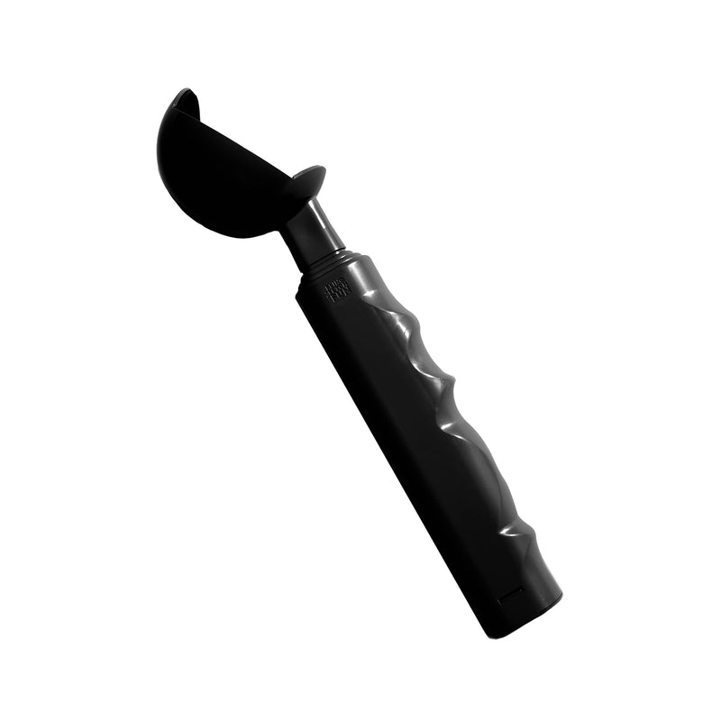 Kompact9 - Retractable, Pocket Sized Dog Ball Thrower, Made From Recycled Plastic, UK Designed and Manufactured, Fits a Standard Tennis Ball (Black) Black - PawsPlanet Australia