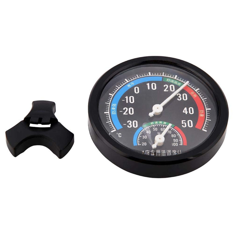 Pssopp Reptile Thermometer Hygrometer 2 in 1 Reptile Terrarium Temperature Hygrometer Dial Gauges Reptile Thermometer for Lizard Tortoise Spider - PawsPlanet Australia