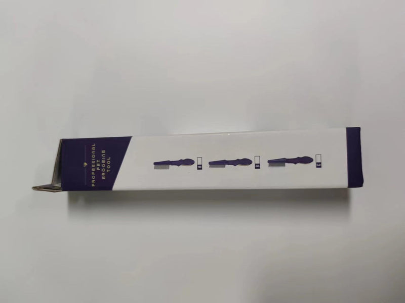 Flea comb for dogs and cats, professional lice comb with rounded metal teeth. Dog combs for effective protection against fleas, lice, ticks and other parasites - PawsPlanet Australia