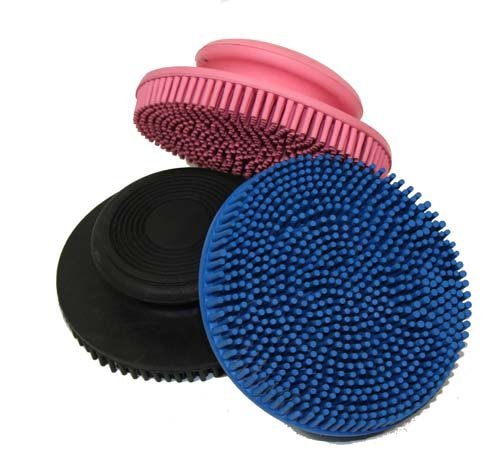 [Australia] - Derby Originals Fine Rubber Facial Curry Comb, Assorted 