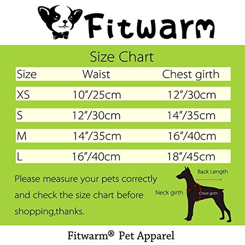 [Australia] - Fitwarm Stylish Pink Floral Pet Dog Bikini Swimming Dress Bathing Suit Summer Clothes, Pink Small (Waist12" Chest14") 