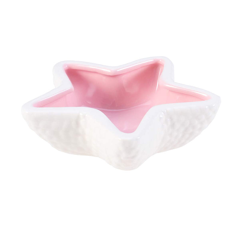 POPETPOP Pet Feeding Bowl Ceramic Feeding Bowl for Hamster Small Pet (Pink) - PawsPlanet Australia