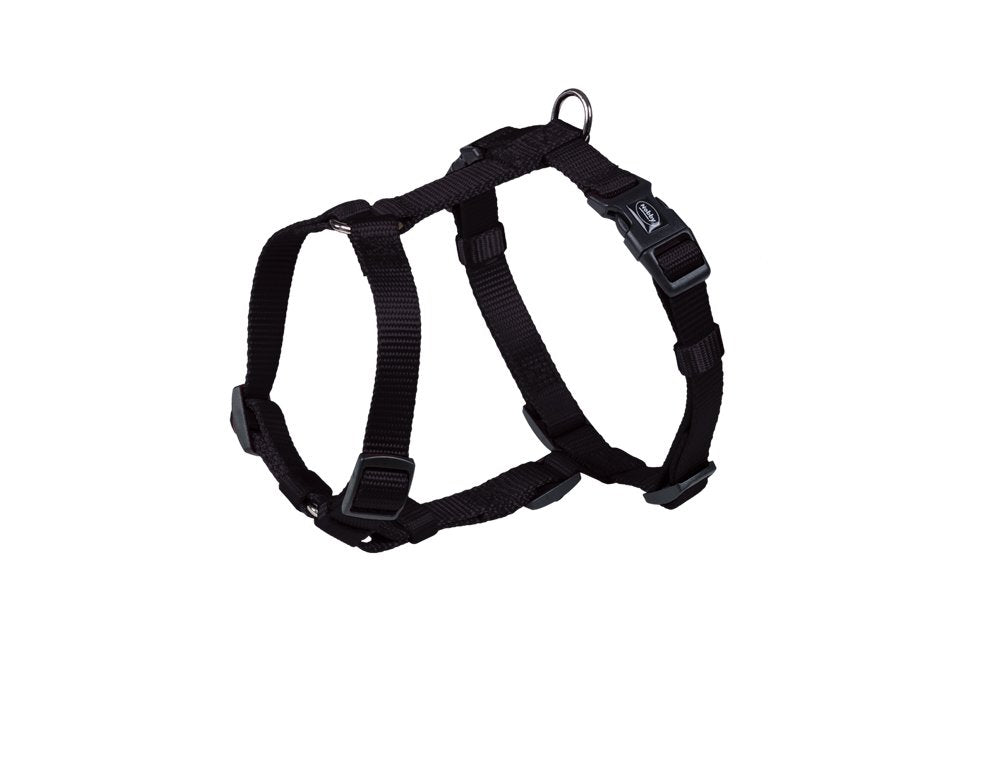 Nobby Classic harness, black, SM, chest: 30/50 cm, W: 15 mm, length 30-50 cm; Width 15mm - PawsPlanet Australia