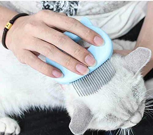 [Australia] - Misyue Pet Hair Removal Comb Cat Massage Trimmer Effective Removing Matted Fur, Knots and Tangles Grooming Tool for Short & Long Hair GREEN 