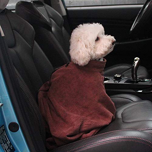 Pet Towel Dry Bag,Dog Fast Dry Bag, Fast Drying Bath Towels Super Absorbent Pet Cat Bath Robe Towel Large, Green L: Length 111cm,Width 82cm - PawsPlanet Australia