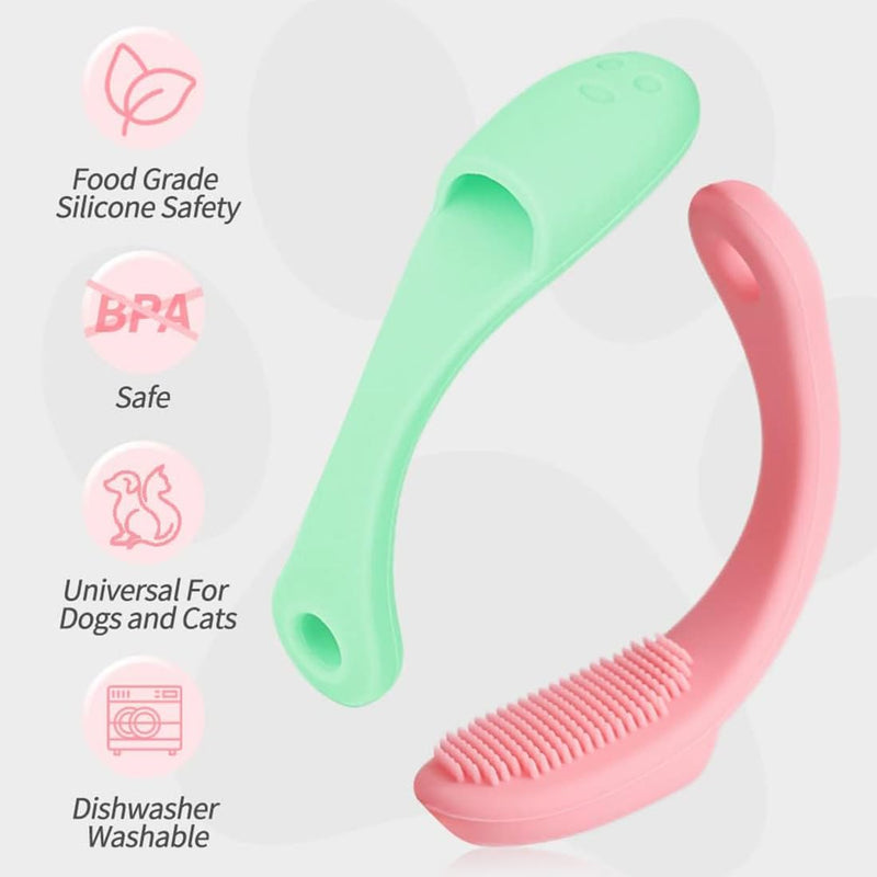 High-quality dog toothbrushes for effective dental care and tartar removal for small dogs. Ideal for bad breath and for regular teeth cleaning. 6 pieces per pack. - PawsPlanet Australia