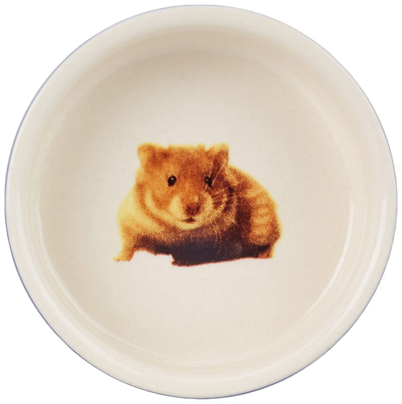 Nobby 73391 Hamster Ceramic Bowl - PawsPlanet Australia