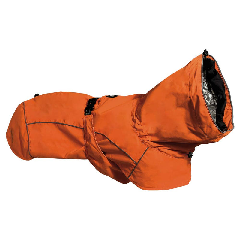 Croci Hiking Coat for Dogs, Waterproof for Dogs, Makalu, Thermoregulating Lining, Orange Size 55 cm - 381 g - PawsPlanet Australia