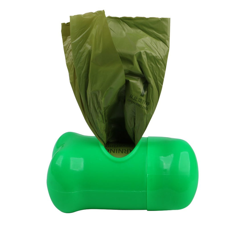 [Australia] - Mr. Stone Dog Waste Bags, Dog Poop Bags, Stone-Made Plastics, Earth Friendly, Refill Rolls, 8 Rolls per 120 Count, 1 Dispenser Included 