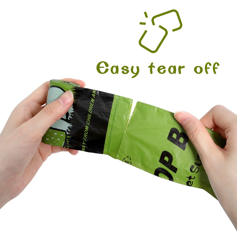 Dog Waste Bags with Dispenser, Leak-Proof & Extra Strong Dog Poop Bags, 60 Counts 3 Rolls 9x13.5 Inches Dog Bags for Poop Army Green 60 Bags - PawsPlanet Australia