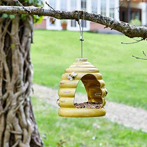 Chapel Wood Ceramic Beehive Feeder - PawsPlanet Australia