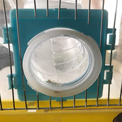 [Australia] - JUILE YUAN 4 Pieces DIY Hamster Cage External Pipe Interface Accessories, Hamster Toy Cage Tunnel, Hamster Tunnel Tube Connection Plate, 5.5 cm / 2.17 in 