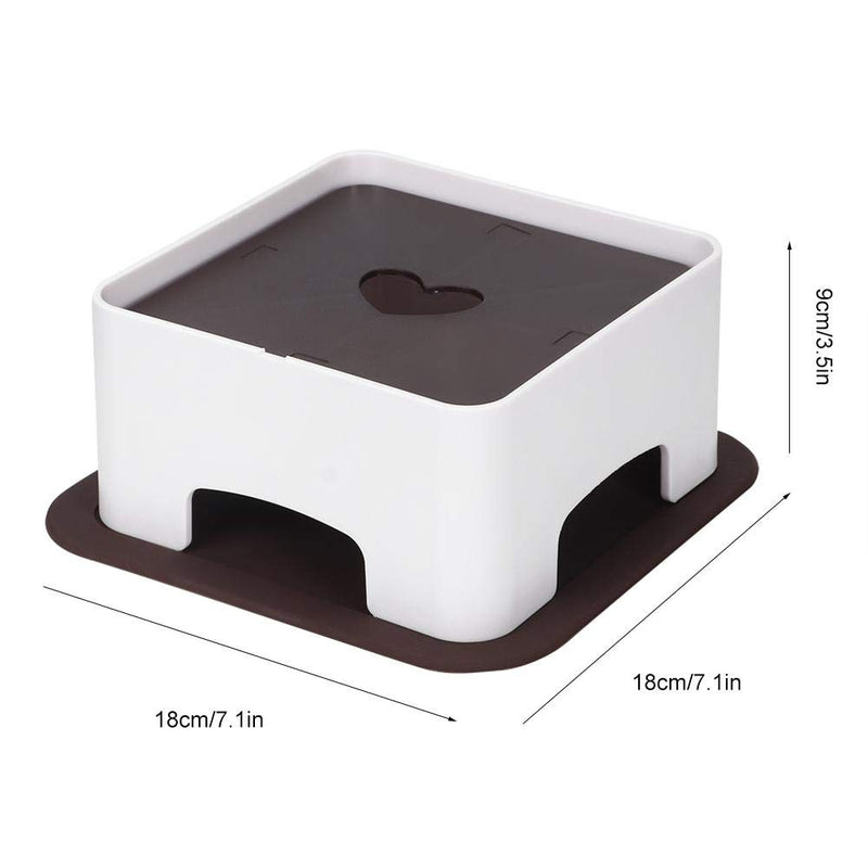 Adjustable Pet Elevated Dining Table Raised Feeding Stands with Non-Slip Silicone Pad for Cat Dog Water Food Bowls(Small Size) Small Size - PawsPlanet Australia