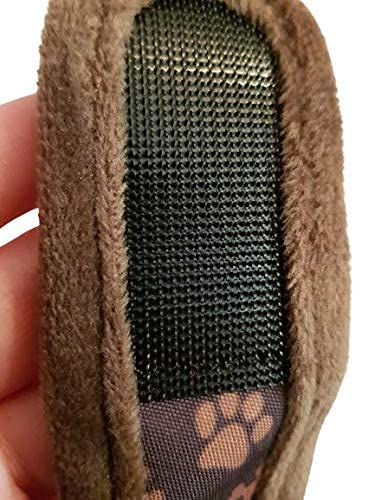 Pretty Pampered Pets Designer Tiny Toy Chihuahua Harness Puppy Dog Harness Coat Cat Kitten Harness Small Breeds Tiny Teacup Brown Fur Edges (XXS) XXS - PawsPlanet Australia