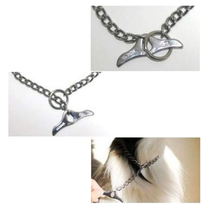 [Australia] - Herm Sprenger - Medium Choke Chain with Toggle - Professional Grade Training Collar Dog Collars Made of Chrome-Plated Steel - Perfect for Short Haired Breeds - Safe 