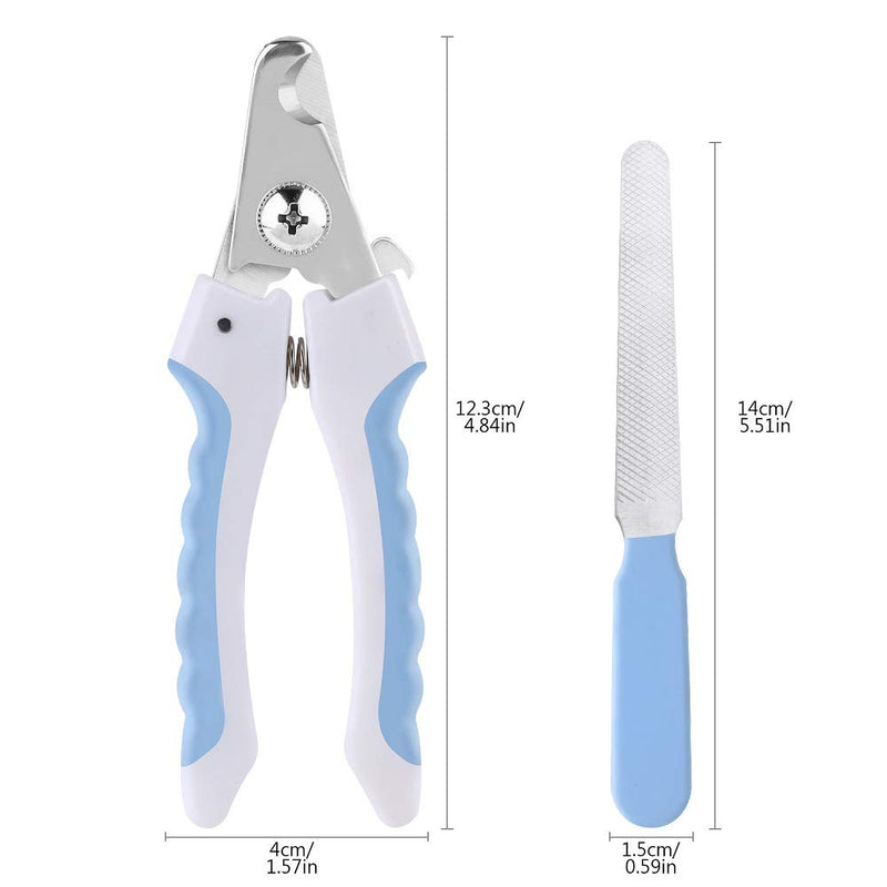 [Australia] - MOULEI Dog Nail Clippers and Trimmer | Pet Safety Guard & Lock with Nail File | Best Cat Dog Nail Trimmer Pet Groomer for All Animals 