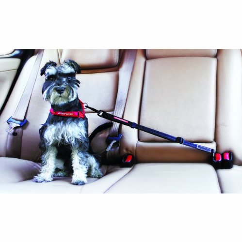 EZYDOG Adjustable Dog Seat Belt Attachment Car - Car Restraint Harness Black - PawsPlanet Australia