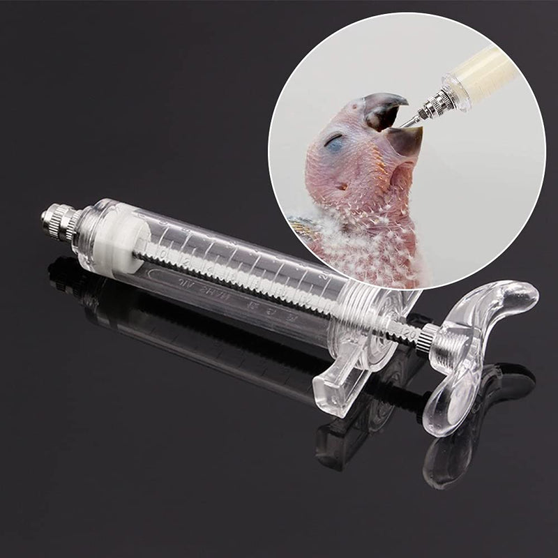 Hand Baby Birds Feeding Syringe Baby Birds Parrot Hand Feeding Device Baby Birds Feeding Tubes Used for Feeding Milk Medicine for Sick Birds - PawsPlanet Australia