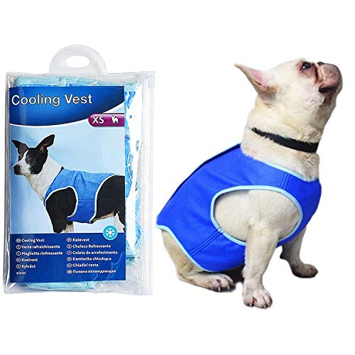 Cands Dog Cooling Vest, Breathable Pet Cooling Coat Anti-heat For Summer (Medium) M - PawsPlanet Australia