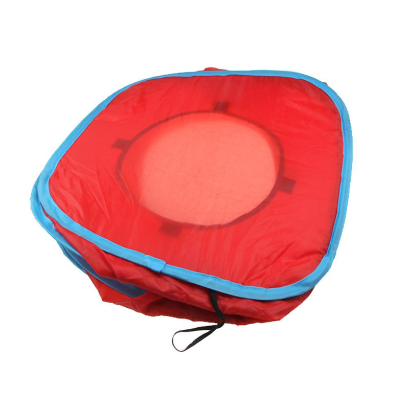 Emours Flexible Collapsible Cat Cube Kitty Play Bed Expandable Tunnel Cat Toys,Red - PawsPlanet Australia