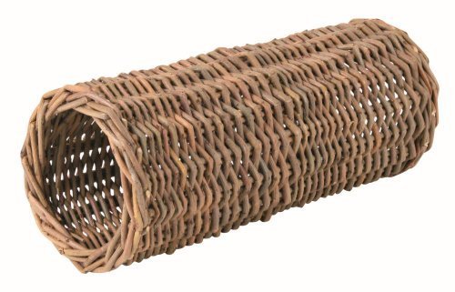 Willow Tunnel for Small Animals for Rabbits 20 cm Diameter / Length 38 cm - PawsPlanet Australia