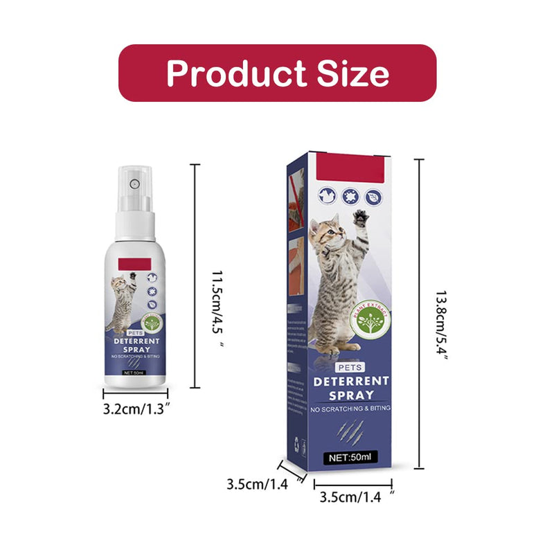 CBROSEY Pets Deterrent Spray, Scratch-Resistant Spray for Cats, Suitable for Plants, Furniture, Floors, Protects Your Home - PawsPlanet Australia