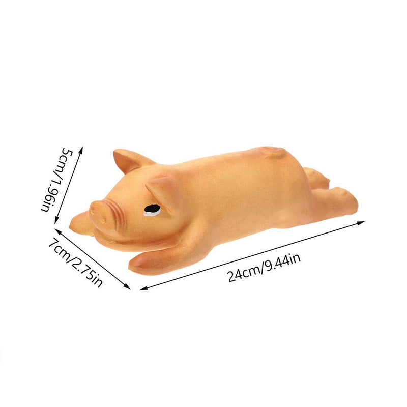 Dog Chew Toy Durable Sleeping Pig Pattern Safe Pet Dog Puppy Grinding Teeth Biting Toy - PawsPlanet Australia