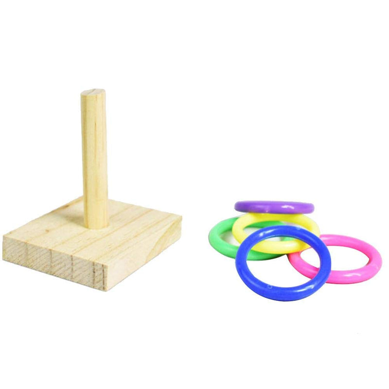 Wooden Bird Educational Toys Parrot Intelligence Training Toys, Bird Parrot Intelligence Toy For Budgie Parakeet Cockatiel Conure Cockatoo Amazon Cage Toy For Education Play Gym Playground Activity - PawsPlanet Australia