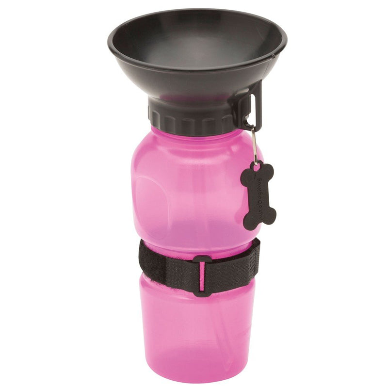 [Australia] - Set Of 2 Highwave Autodogmugs - Portable Water Bowl Sport Bottles For Dogs - One Blue And One Pink Bottle 