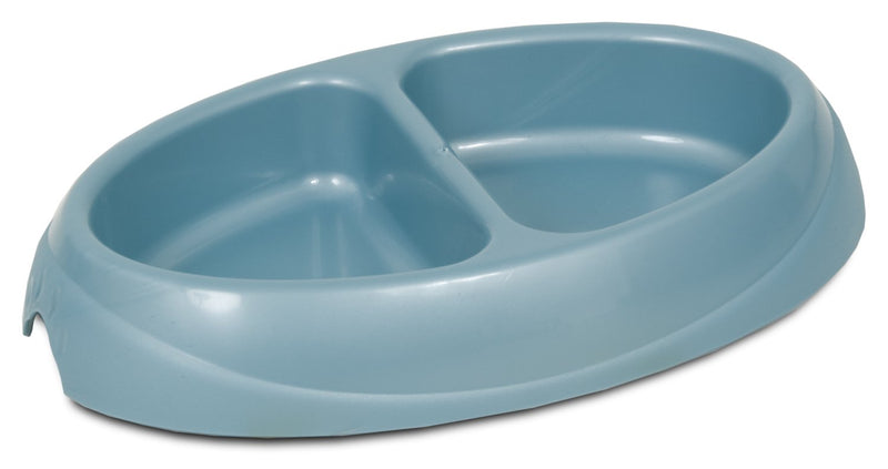 [Australia] - Petmate Ultra Lightweight Double Diner Pet Bowl 1 CUP 