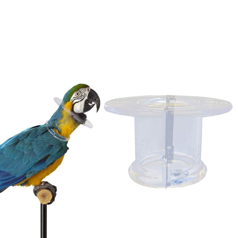 Balacoo Pet Recovery Collar Elizabethan Collars Bird Neck Cone Anti-Bite Collar for Parrot Macaw Bird Small Animals Surgery Recovery S Picture 1 - PawsPlanet Australia