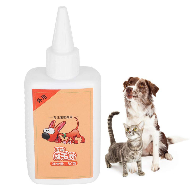 Pet Plucking Powder, Safe Pet Ear Canal Cleaner Natural Talcum Powder Cleaning Plucking Professional Household Ear Cleaner for Dogs Cats - PawsPlanet Australia