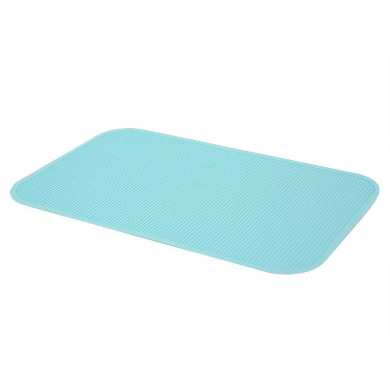 Oumefar Pet Non-Slip Rubber Mat Waterproof Dog Placemat Washable Feeding Mat for Pet Grooming Bathing Training Table(Green) Green - PawsPlanet Australia