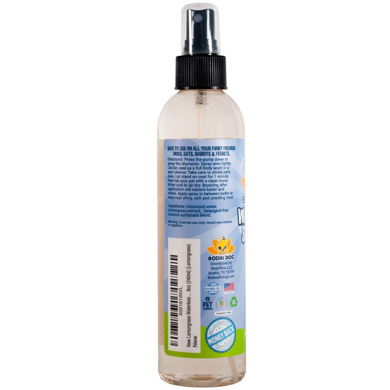 Bodhi Dog Non-Toxic Waterless Dog Shampoo, 8oz (240ml) - Lemongrass - PawsPlanet Australia