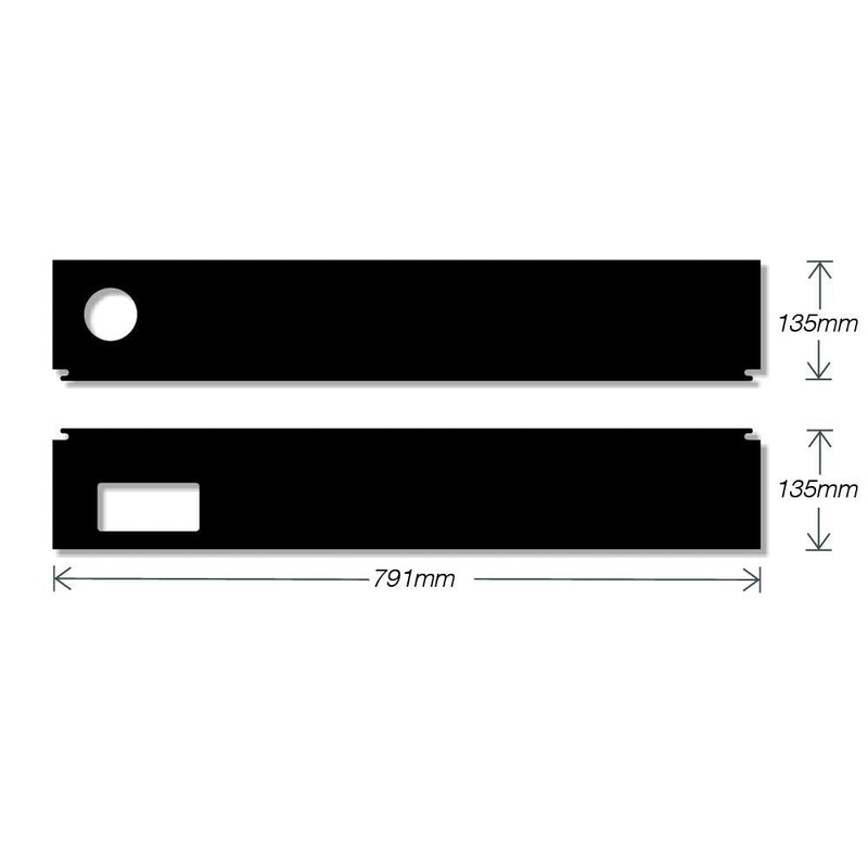 iQuatics Universal Fish Tank Lid Replacement, Rio 125 With Holes - PawsPlanet Australia