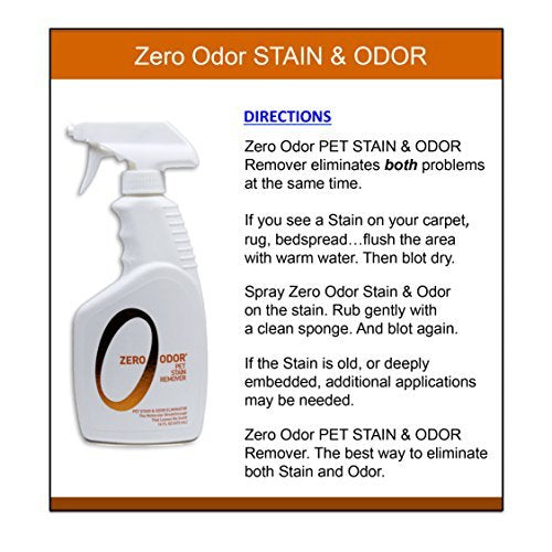 [Australia] - Zero Odor Pet Stain Remover and Molecular Odor Eliminator, 16-ounces 