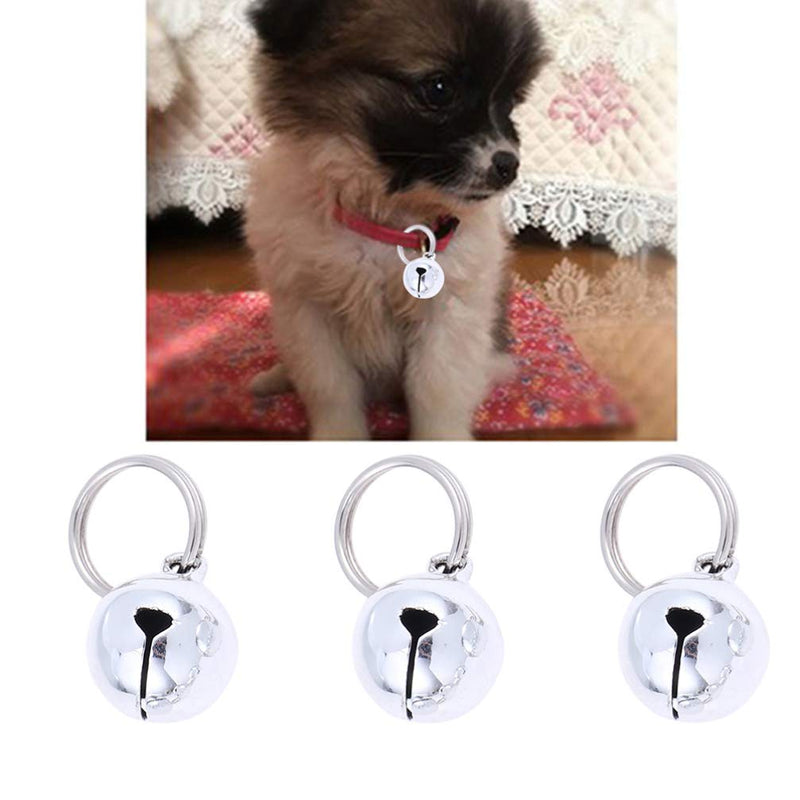 POPETPOP 5pcs Dog Cat Bells Dog Charm Bells with Key Rings Save Birds Wildlife for Collars Necklace Pendant Accessories - PawsPlanet Australia