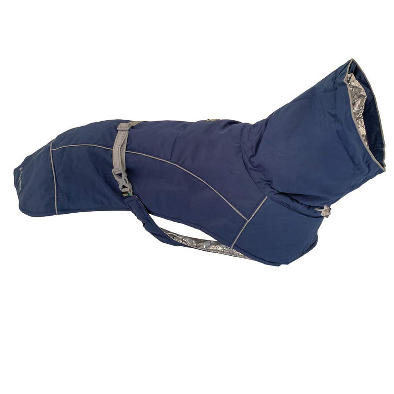 Croci C7081980 Hiking K2 Waterproof and Thermoregulating Coat for Dogs 40 cm Dark Blue 1 Piece - PawsPlanet Australia