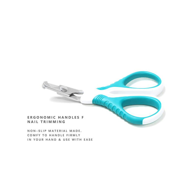 [Australia] - MINIPET Cat Nail Clippers Claw Trimmer Scissors for Small Animals -Portable Home Grooming kit Tool - Pet Nail Cutter for Cat Puppy Rabbit Bunny Bird - Sharp Sturdy Angled Blades Non Slip Handles 