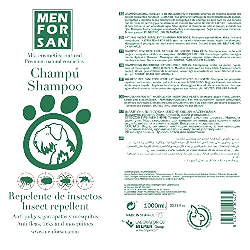 Menforsan - Shampoo insect repellent 1000 ml - PawsPlanet Australia