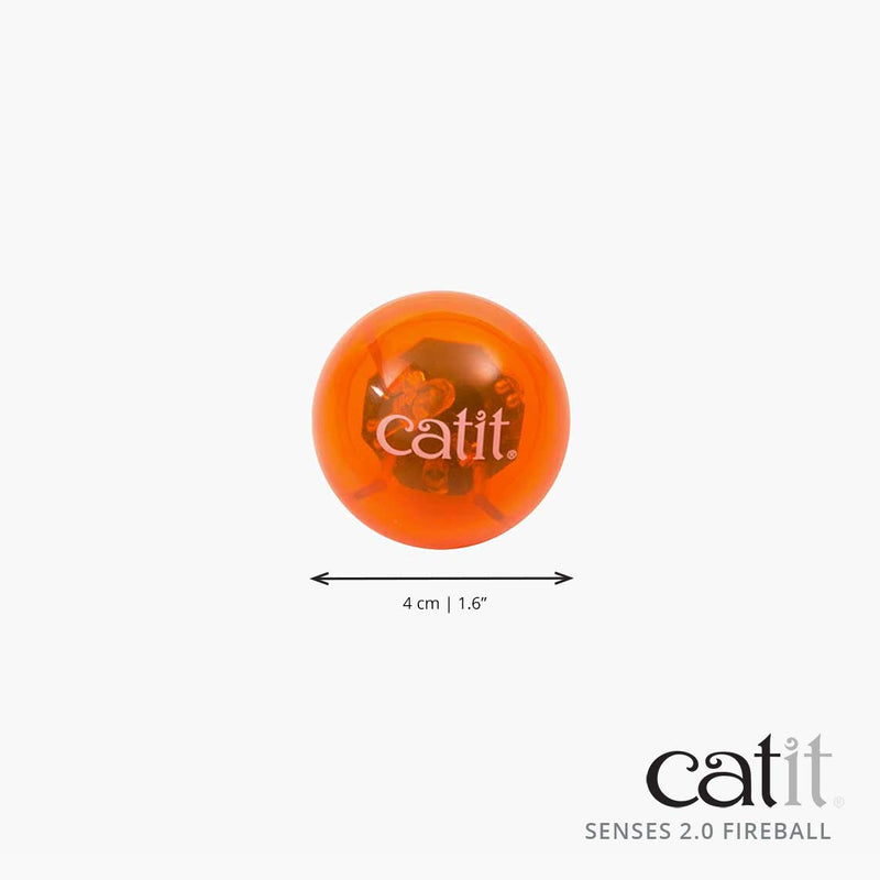 Catit Senses 2.0 Circuit, Interactive Cat Toys Fireball Cat Ball Toy Standard Packaging - PawsPlanet Australia