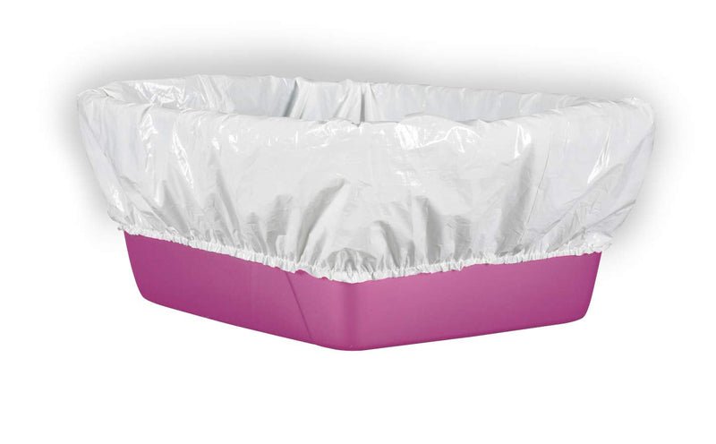 Alfapet Kitty Cat Pan Disposable, Elastic Liners- 10-Pack-for Large, X-Large, Giant, Extra-Giant Size Litter Boxes- with Sta-Put Technology for Firm, Easy Fit- Quick + Clever Waste Cleaners, - PawsPlanet Australia