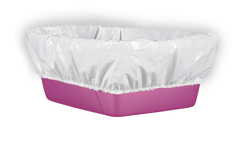 [Australia] - Alfapet Kitty Cat Pan Disposable, Elastic Liners- 10-Pack-For Large, X-Large, Giant, Extra-Giant Size Litter Boxes- With Sta-Put Technology for Firm, Easy Fit- Quick + Clever Waste Cleaners, Pack of 2 